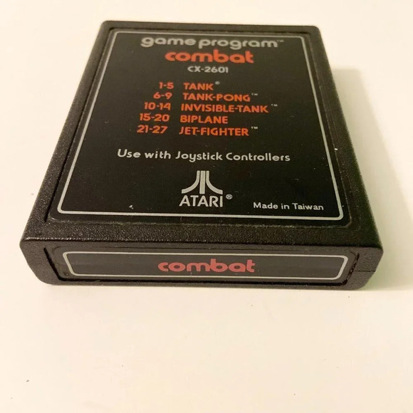 Vintage Game Program Combat CX 2601 Atari 2600 Video Game - Picture 2 of 9